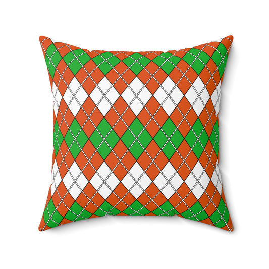 Niger Retro Argyle Cushion Pillow