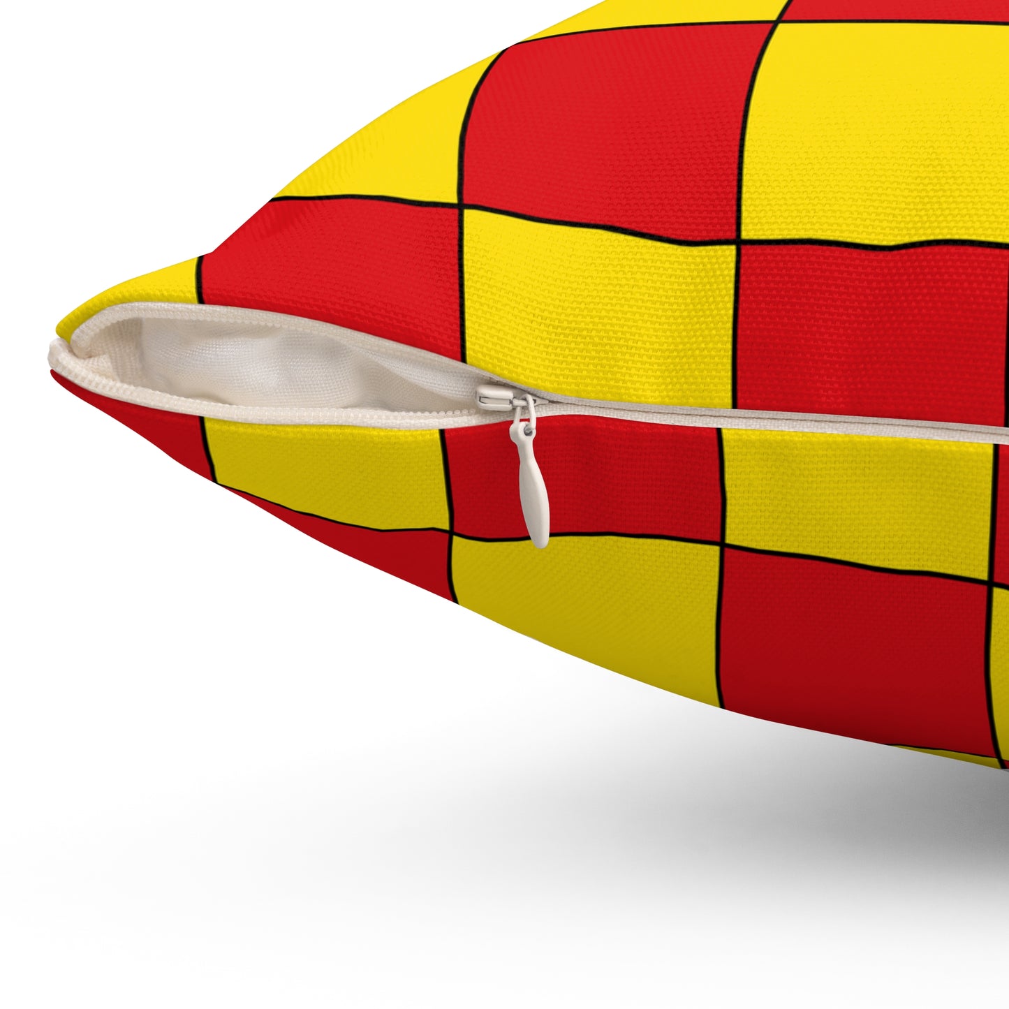 Catalonia Retro Check Cushion Pillow