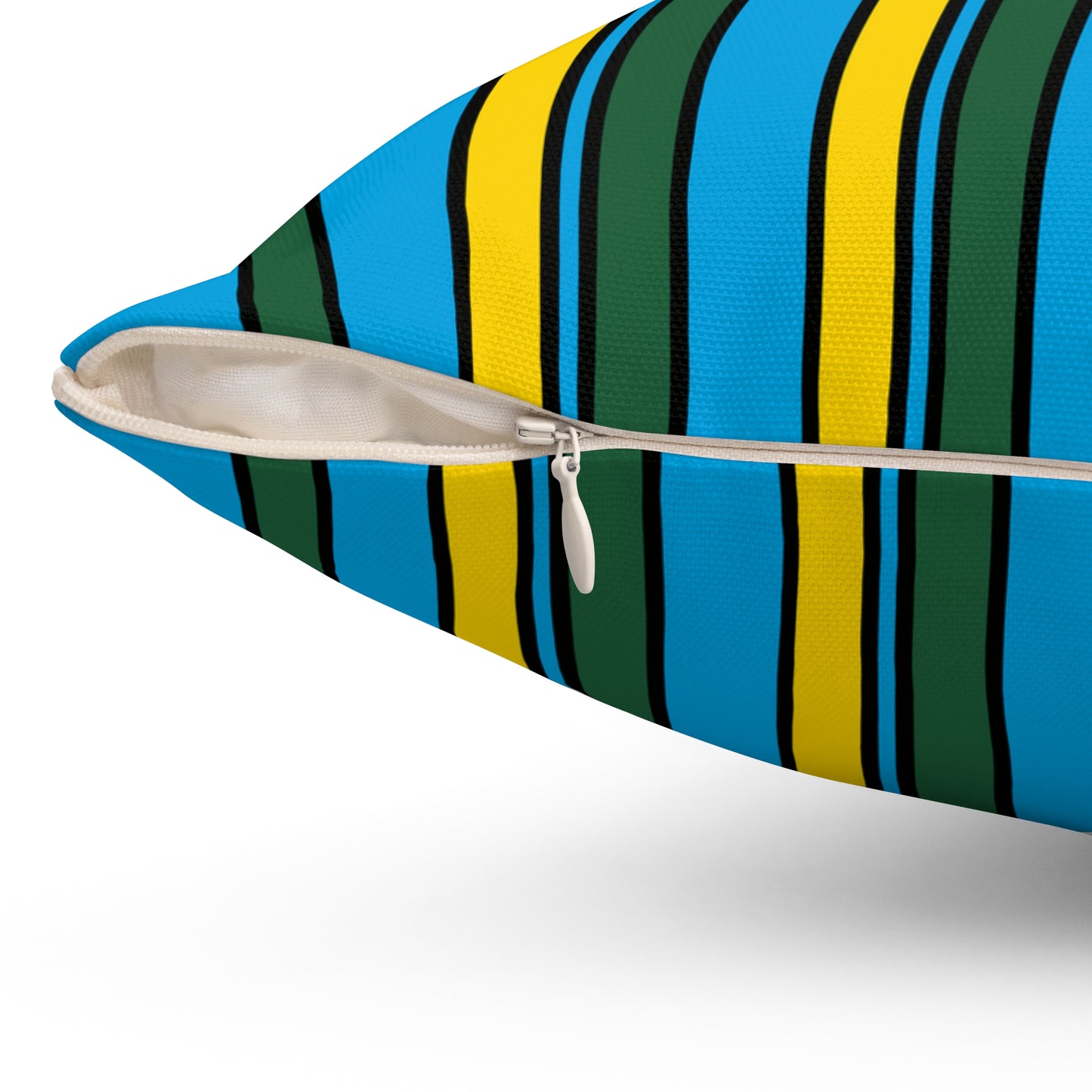 Rwanda Retro Stripes Cushion Pillow
