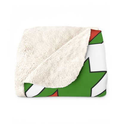 Hungary Retro Houndstooth Blanket Throw