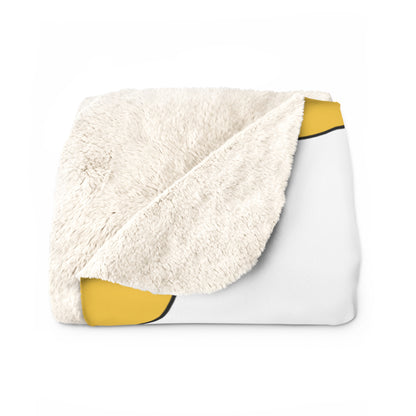 United States Virgin Islands Retro Polka Dots Blanket Throw