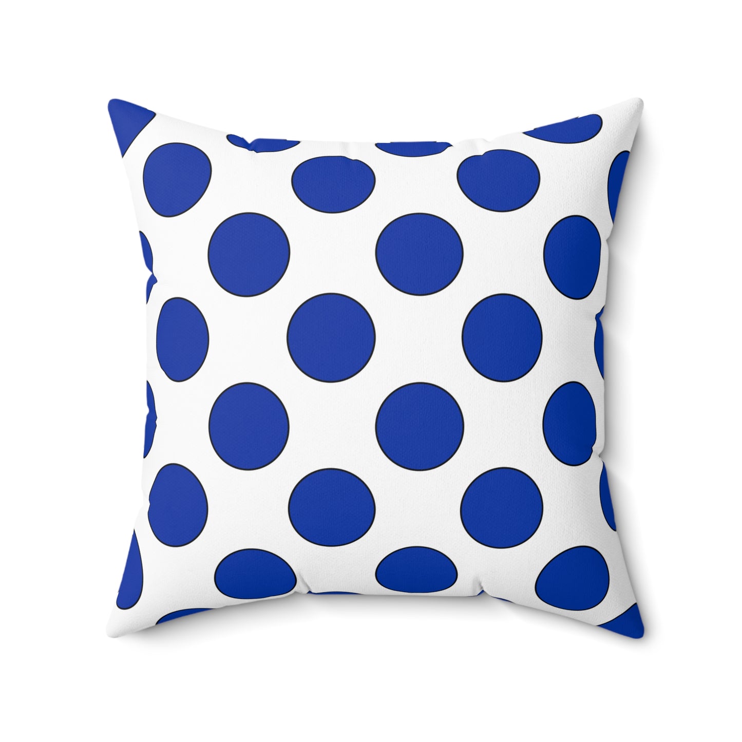 Uruguay Retro Polka Dots Cushion Pillow