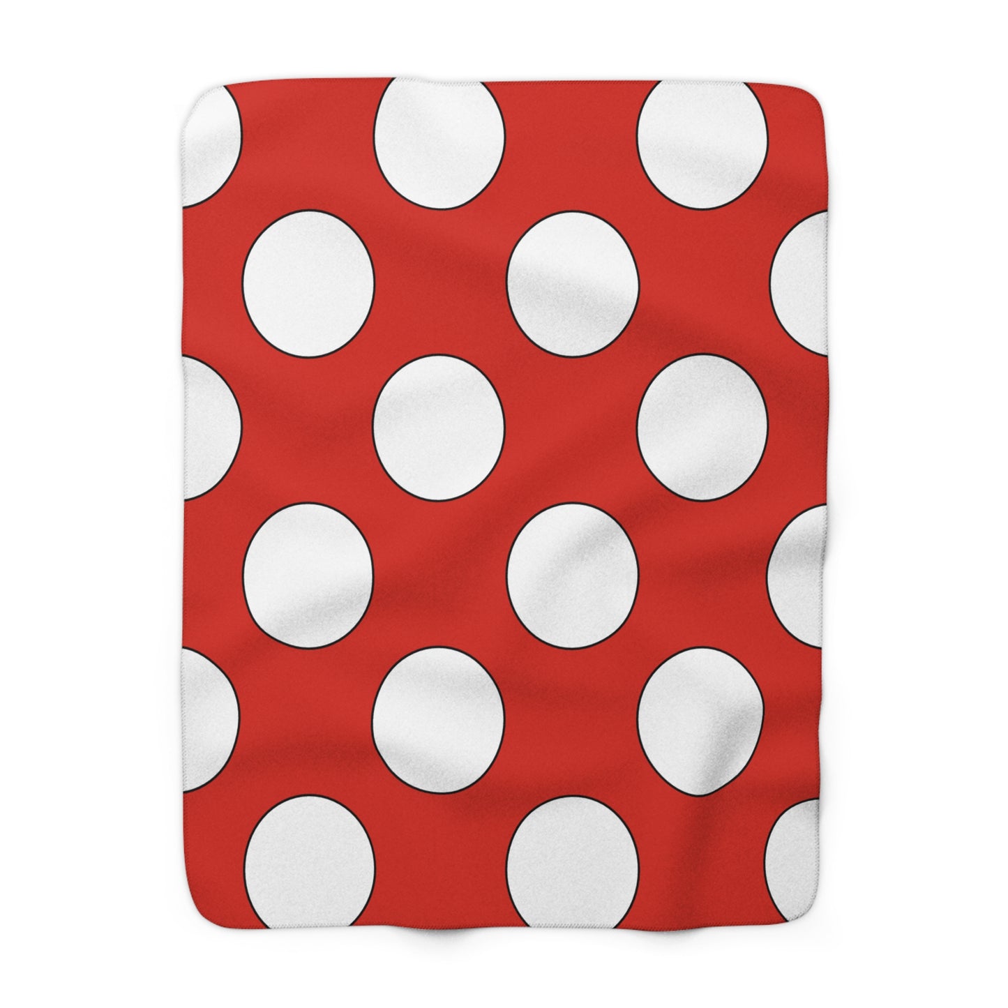 Canada Retro Polka Dots Blanket Throw