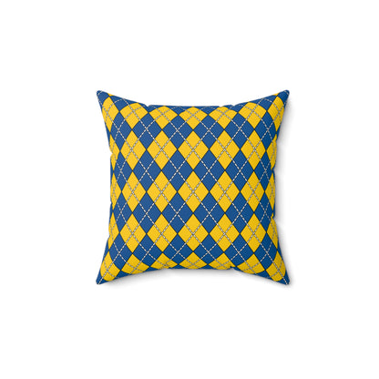 Sweden Retro Argyle Cushion Pillow