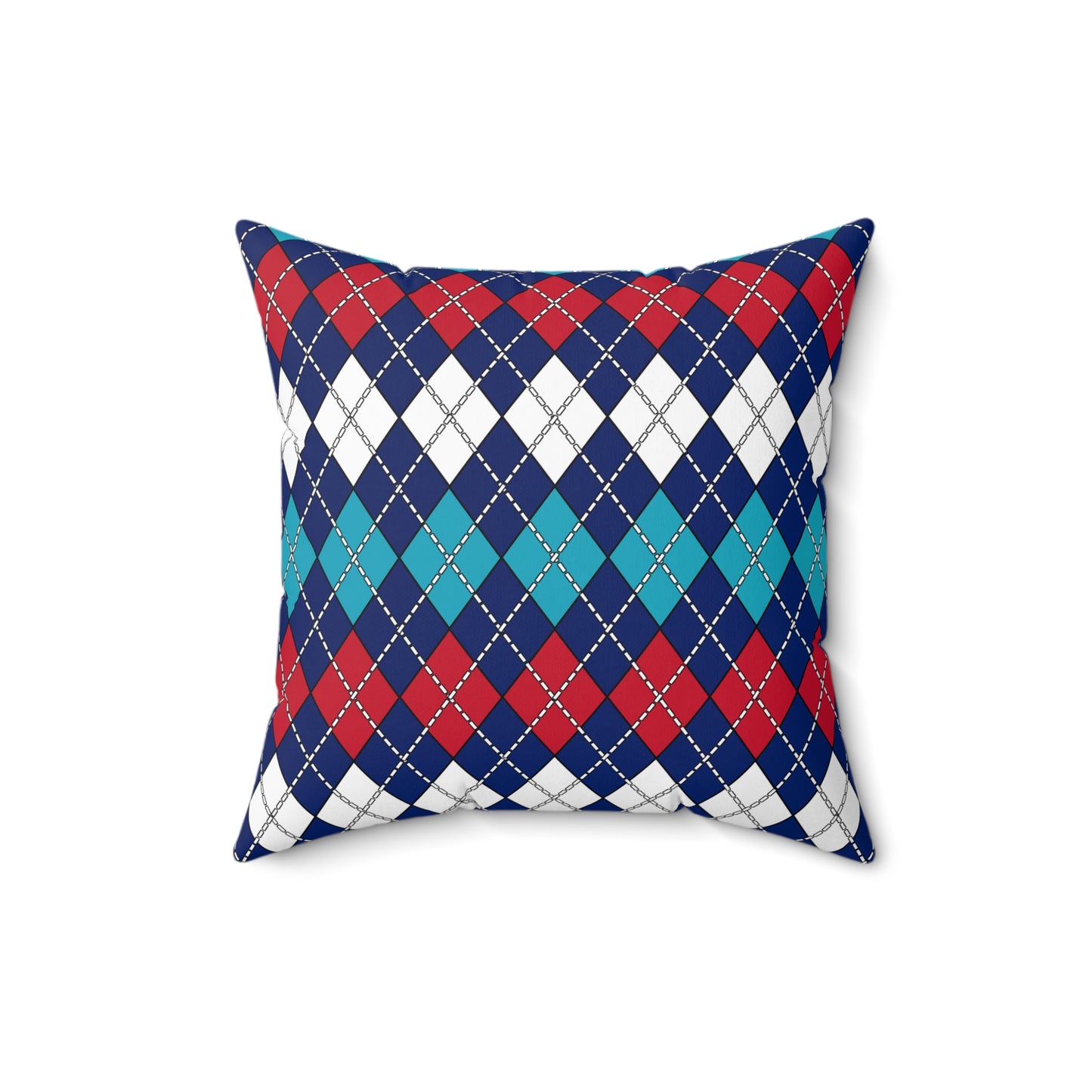 Montserrat Retro Argyle Cushion Pillow