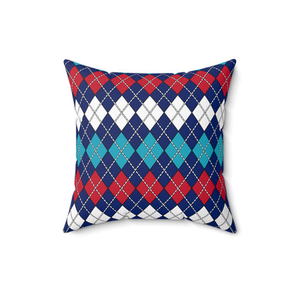 Montserrat Retro Argyle Cushion Pillow