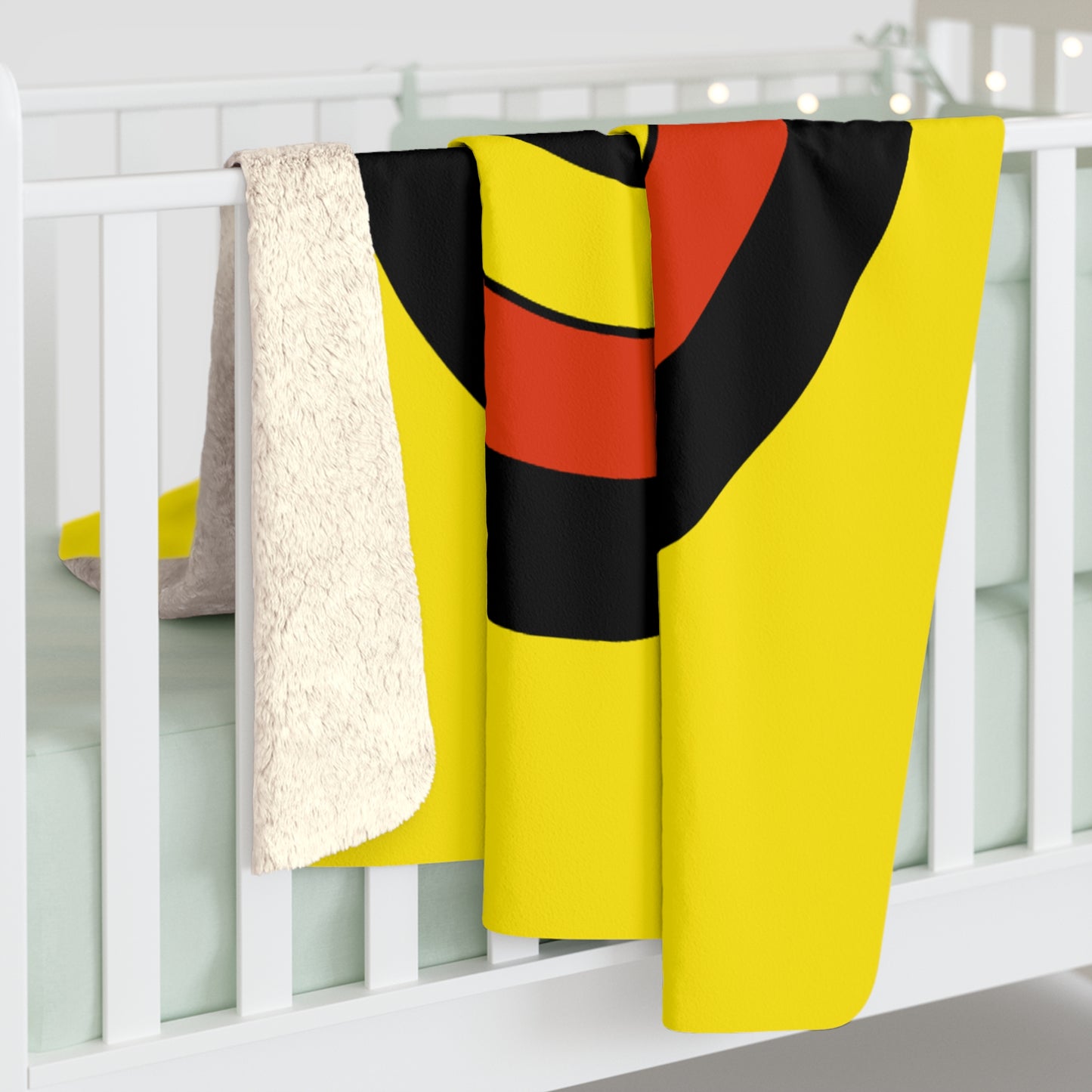 Uganda Retro Target Blanket Throw