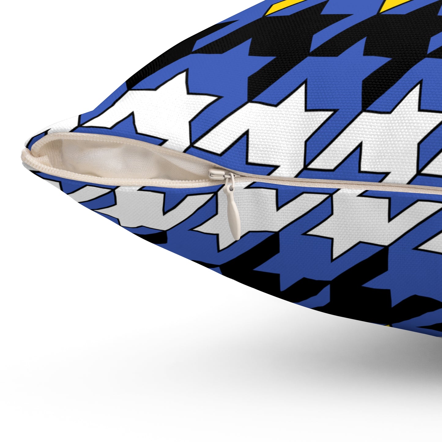Eswatini Retro Houndstooth Cushion Pillow
