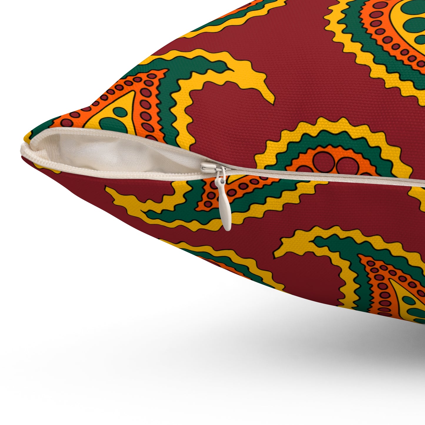 Sri Lanka Retro Paisley Cushion Pillow