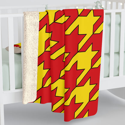 Catalonia Retro Houndstooth Blanket Throw