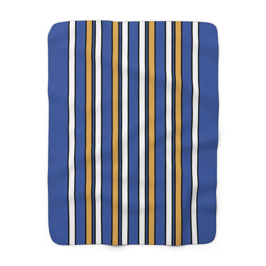 Marshall Islands Retro Stripes Blanket Throw