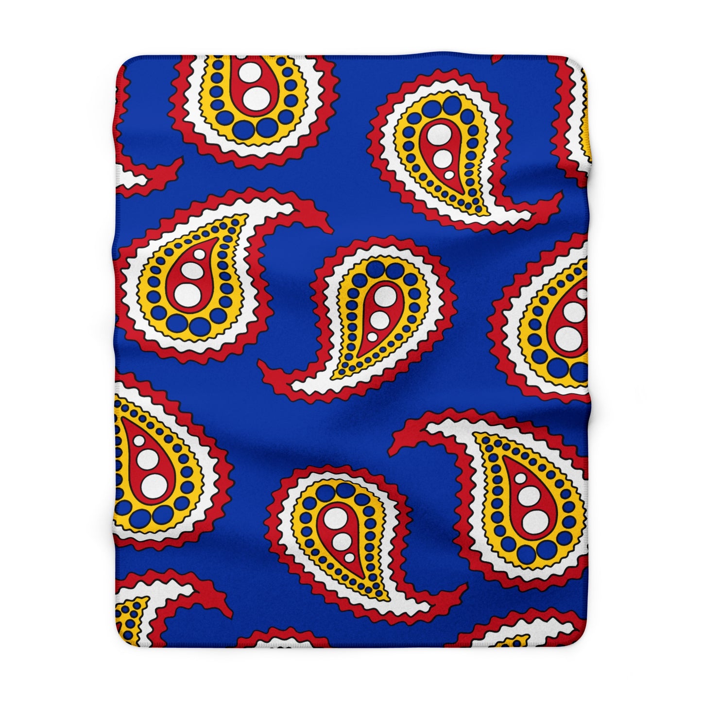 Philippines Retro Paisley Blanket Throw