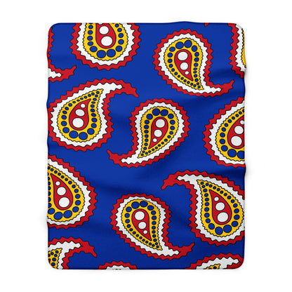 Philippines Retro Paisley Blanket Throw