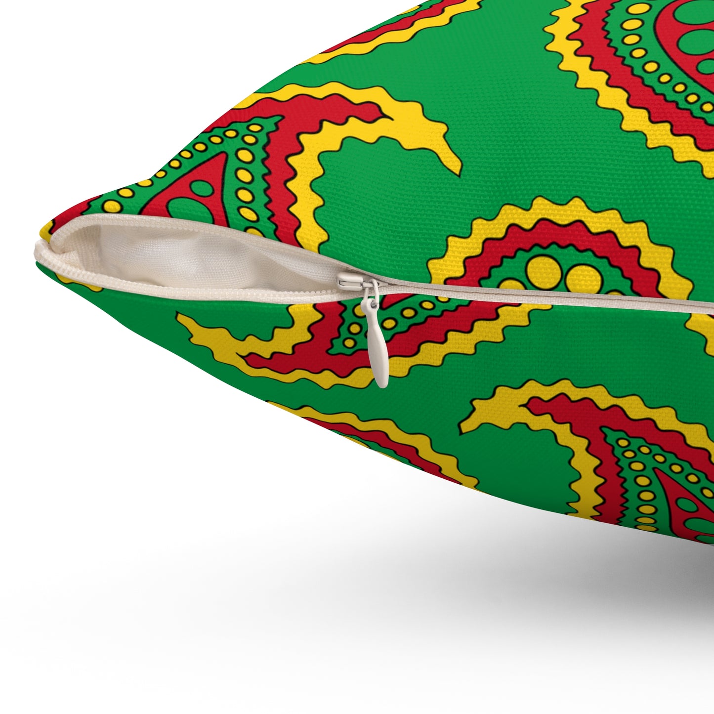 Guinea Bissau Retro Paisley Cushion Pillow