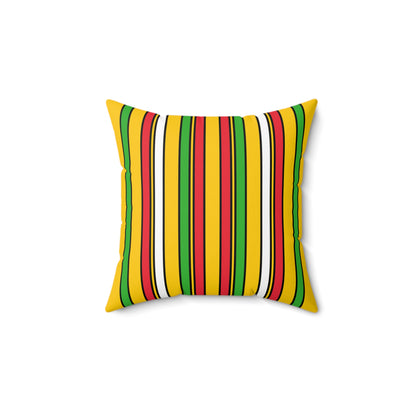 Myanmar Retro Stripes Cushion Pillow