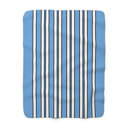 Argentina Retro Stripes Blanket Throw