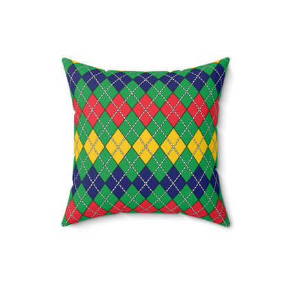 Mauritius Retro Argyle Cushion Pillow