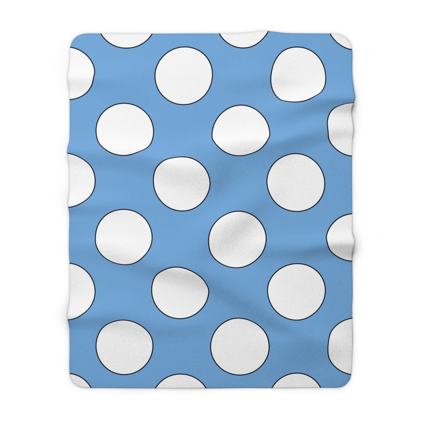 Argentina Retro Polka Dots Blanket Throw