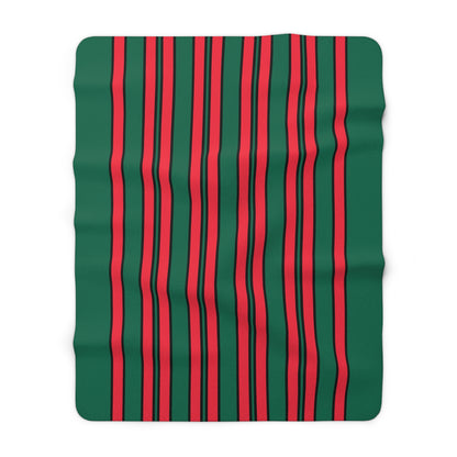 Bangladesh Retro Stripes Blanket Throw