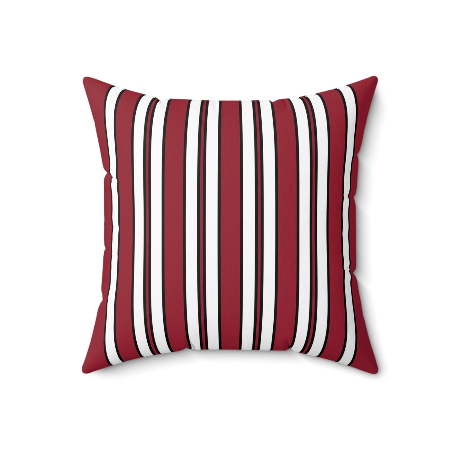 Latvia Retro Stripes Cushion Pillow