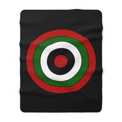 Kenya Retro Target Blanket Throw