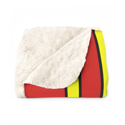 Vietnam Retro Stripes Blanket Throw