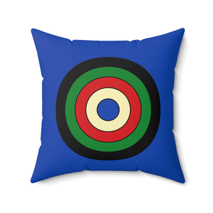 South Sudan Retro Target Cushion Pillow