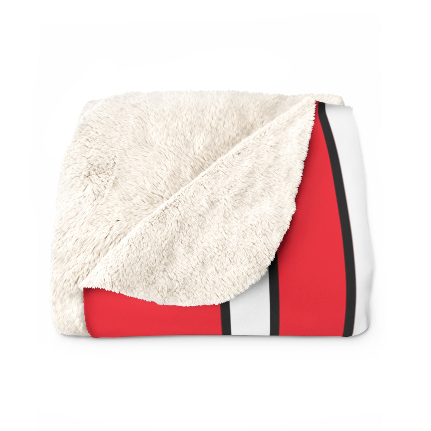 Monaco Retro Stripes Blanket Throw
