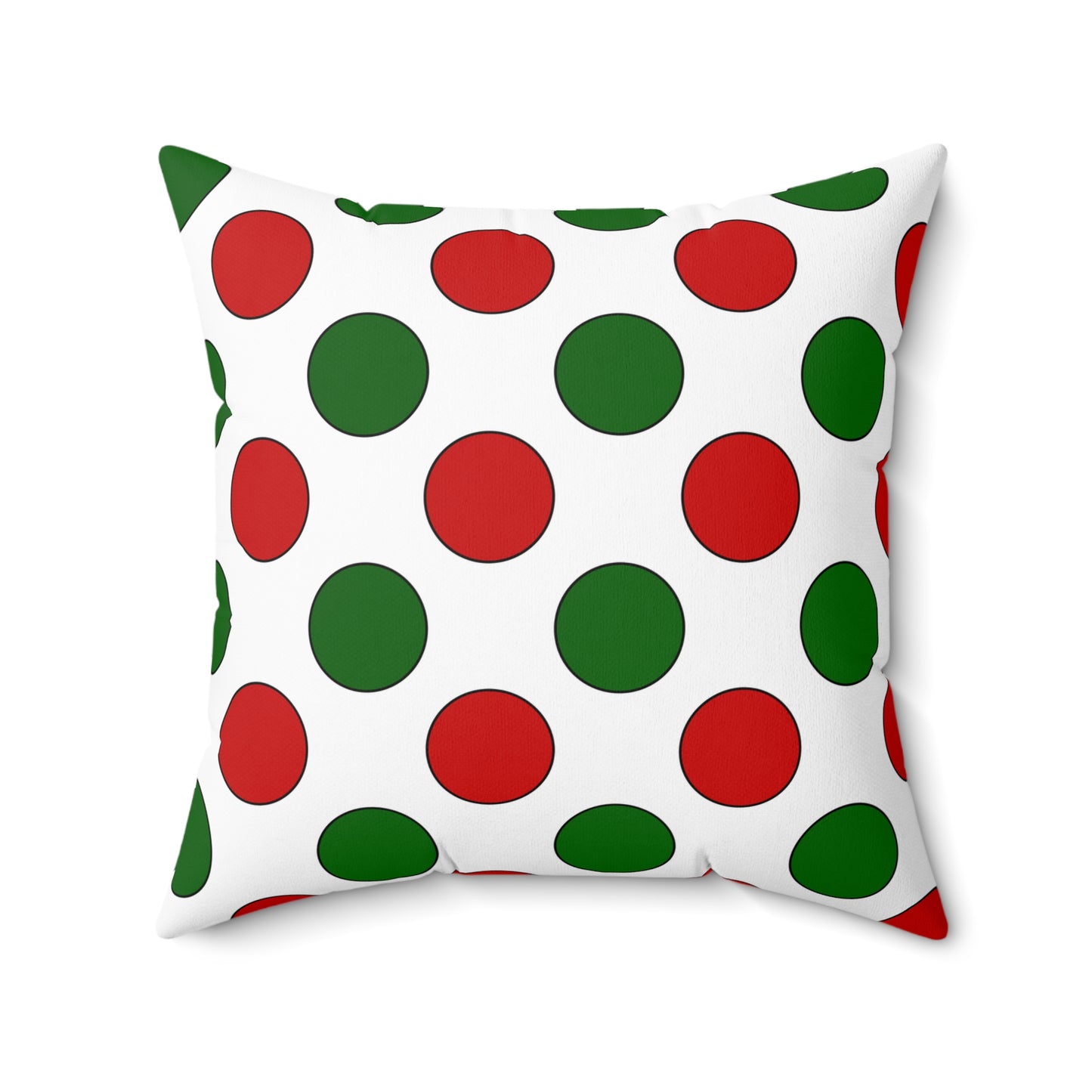 Tajikistan Retro Polka Dots Cushion Pillow