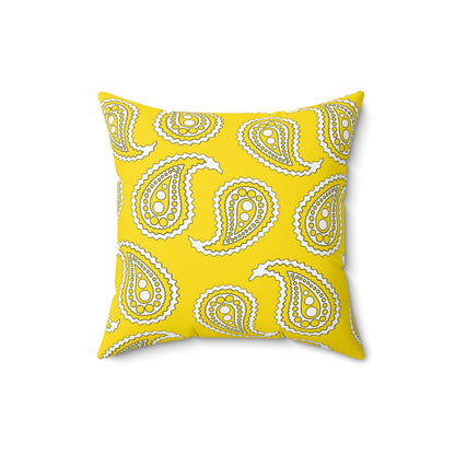 Vatican City Retro Paisley Cushion Pillow