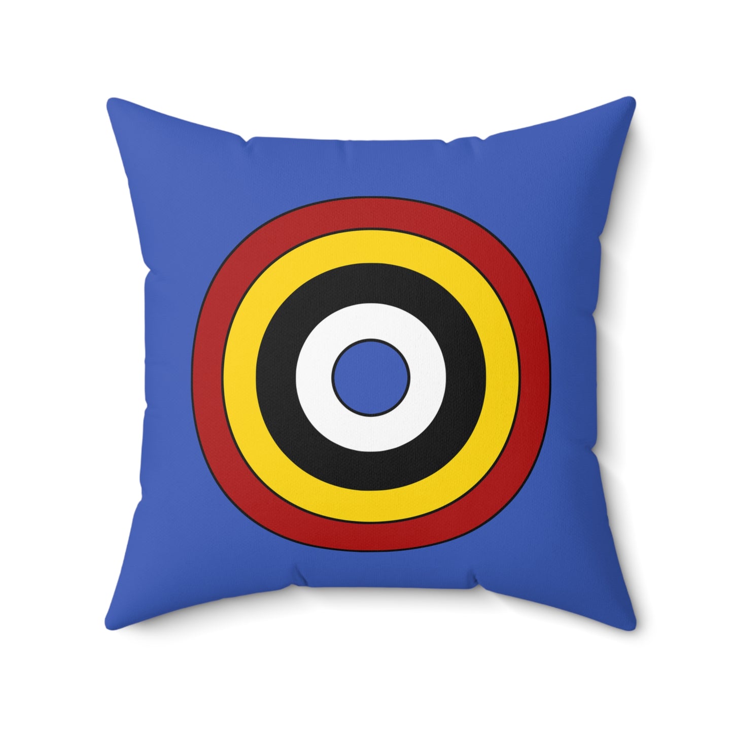 Eswatini Retro Target Cushion Pillow
