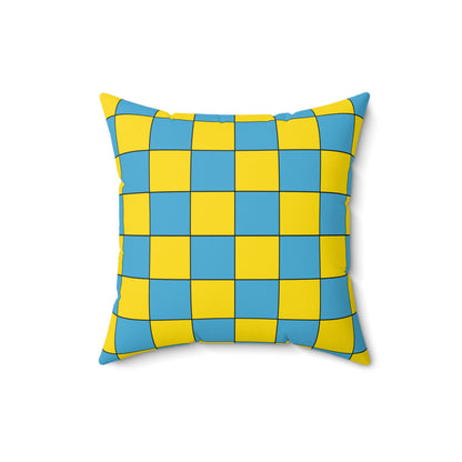 Palau Retro Check Cushion Pillow