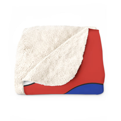 Paraguay Retro Polka Dots Blanket Throw