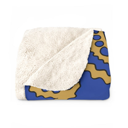 Kosovo Retro Paisley Blanket Throw