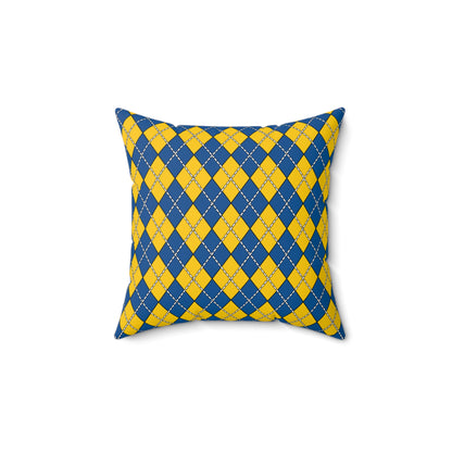 Sweden Retro Argyle Cushion Pillow