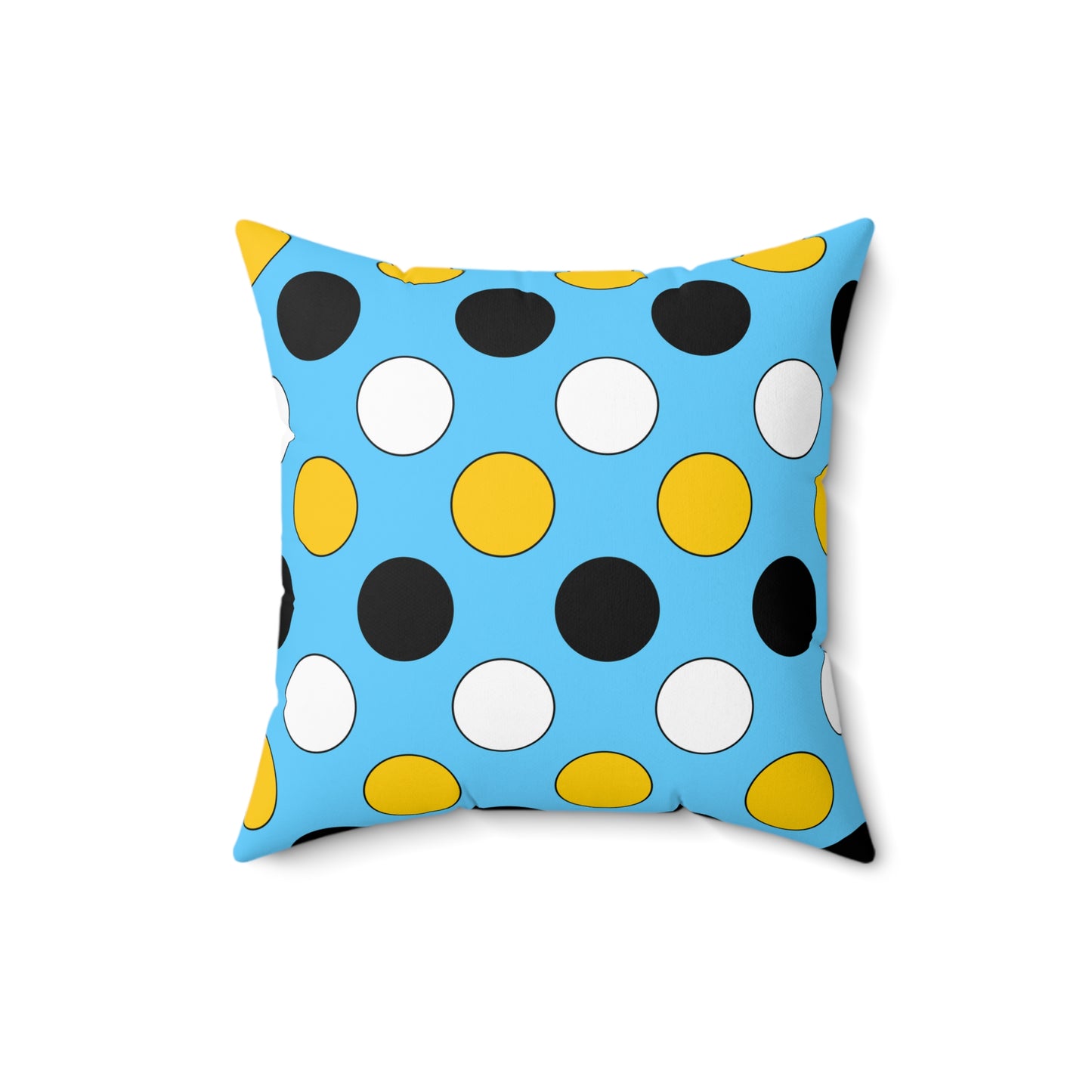 Saint Lucia Retro Polka Dots Cushion Pillow