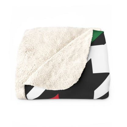 Syria Retro Houndstooth Blanket Throw
