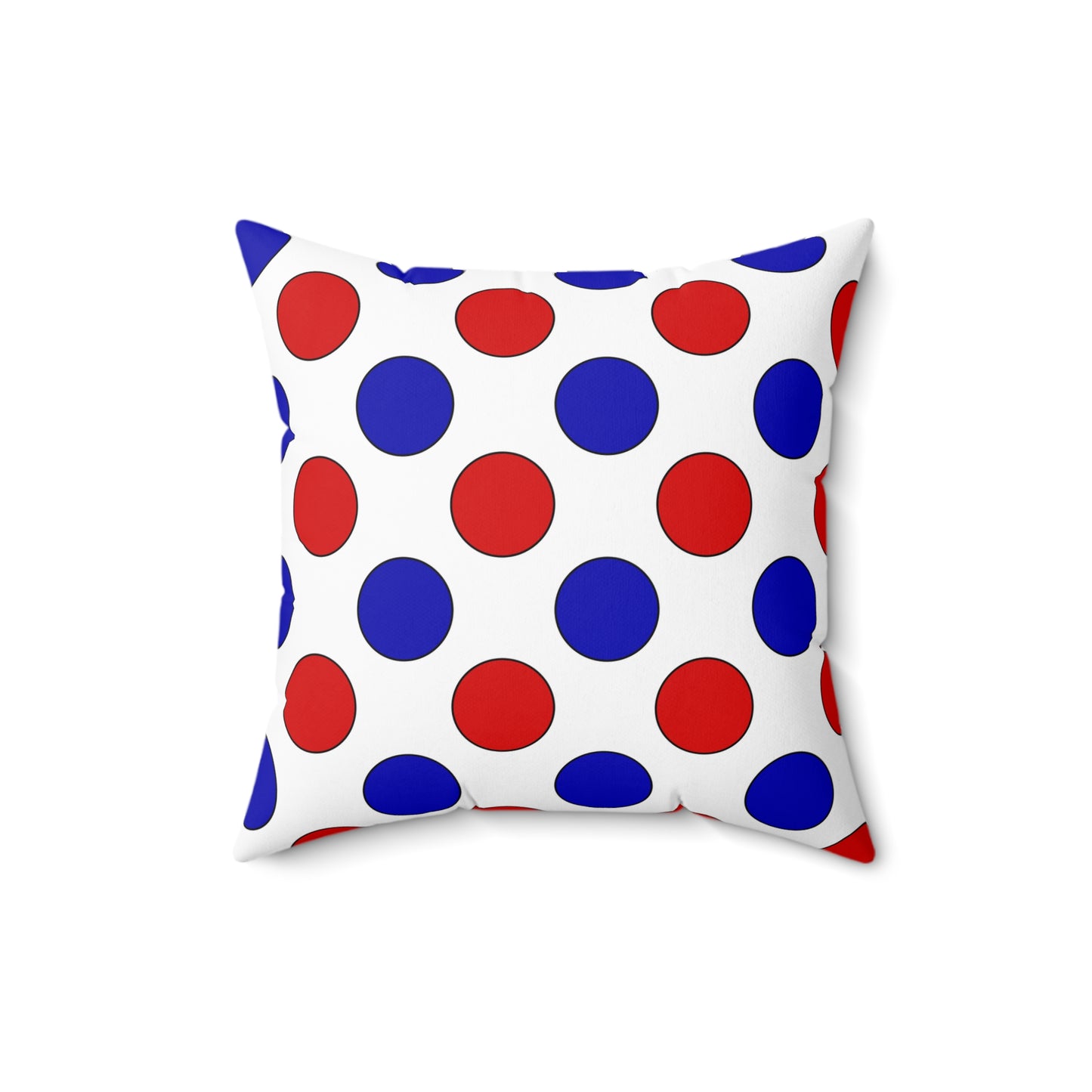 Costa Rica Retro Polka Dots Cushion Pillow