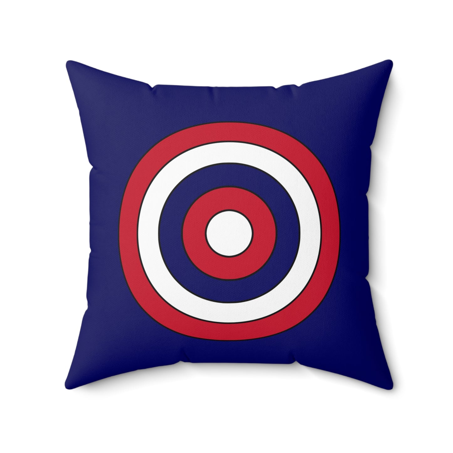 South Georgia And The South Sandwich Islands Retro Target Cushion Pillow