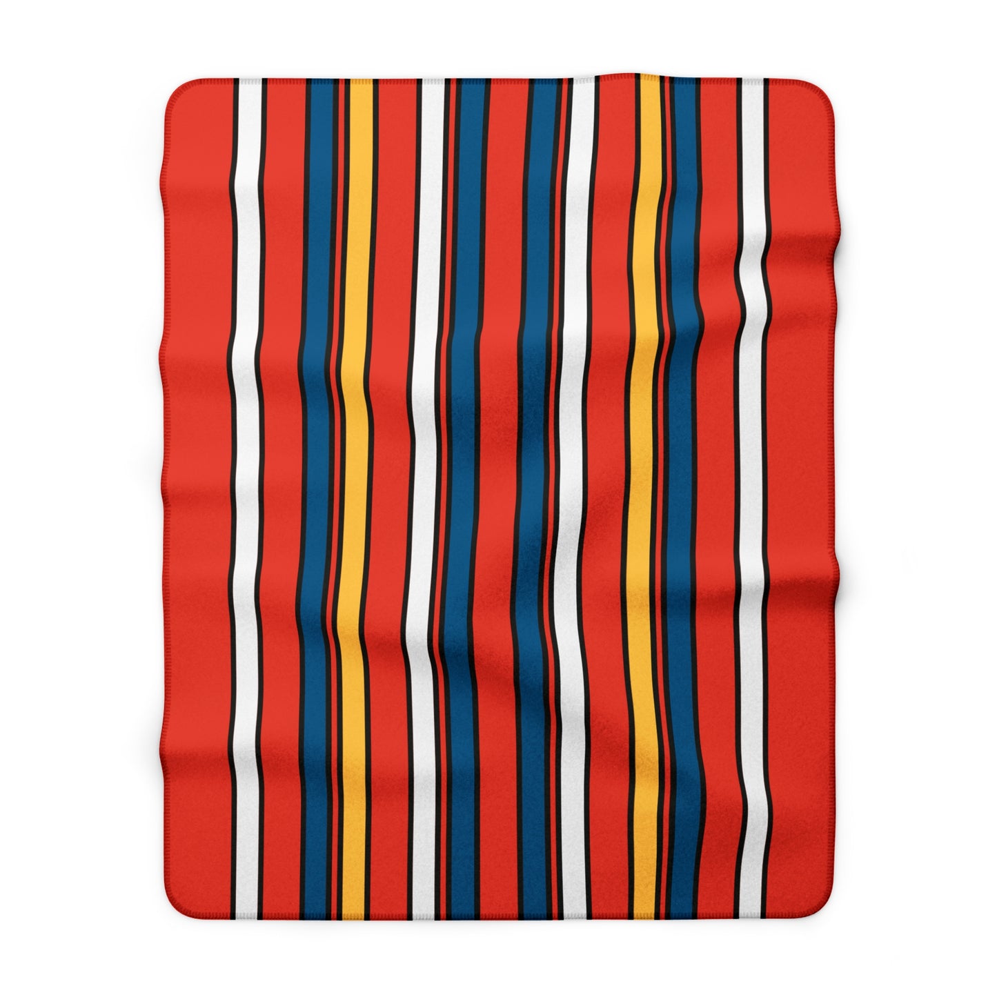 Kiribati Retro Stripes Blanket Throw