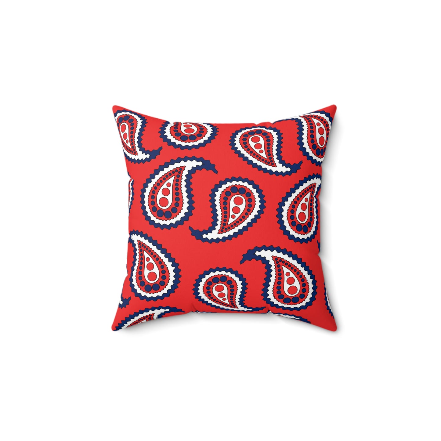 Svalbard And Jan Mayen Retro Paisley Cushion Pillow
