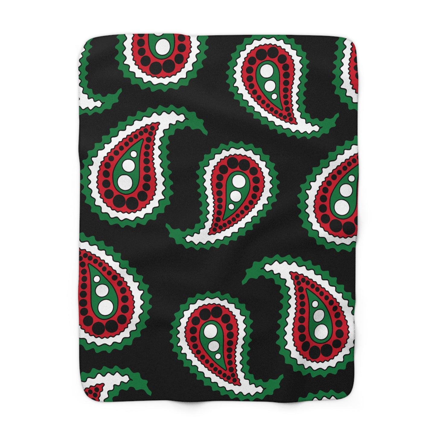 Syria Retro Paisley Blanket Throw
