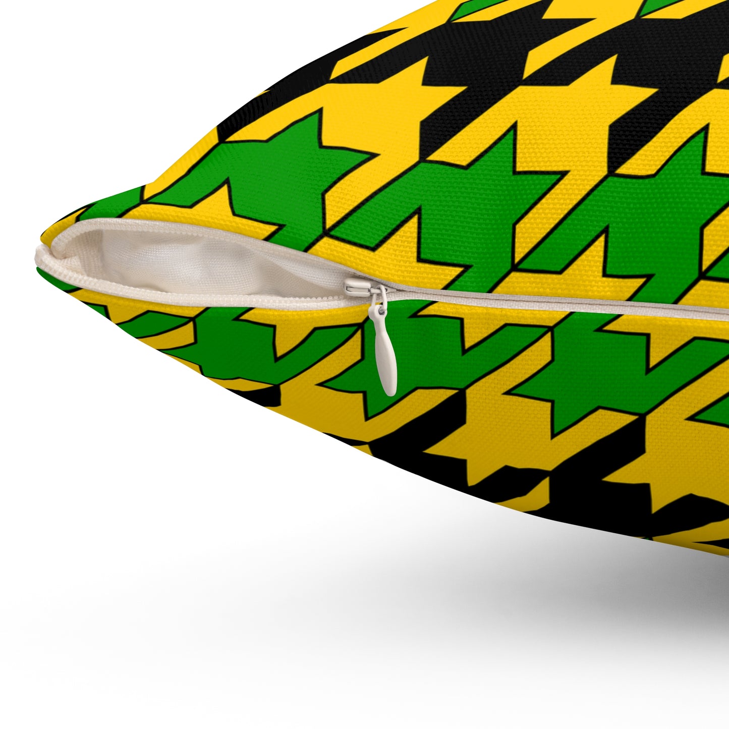 Jamaica Retro Houndstooth Cushion Pillow