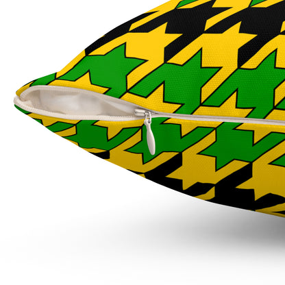 Jamaica Retro Houndstooth Cushion Pillow