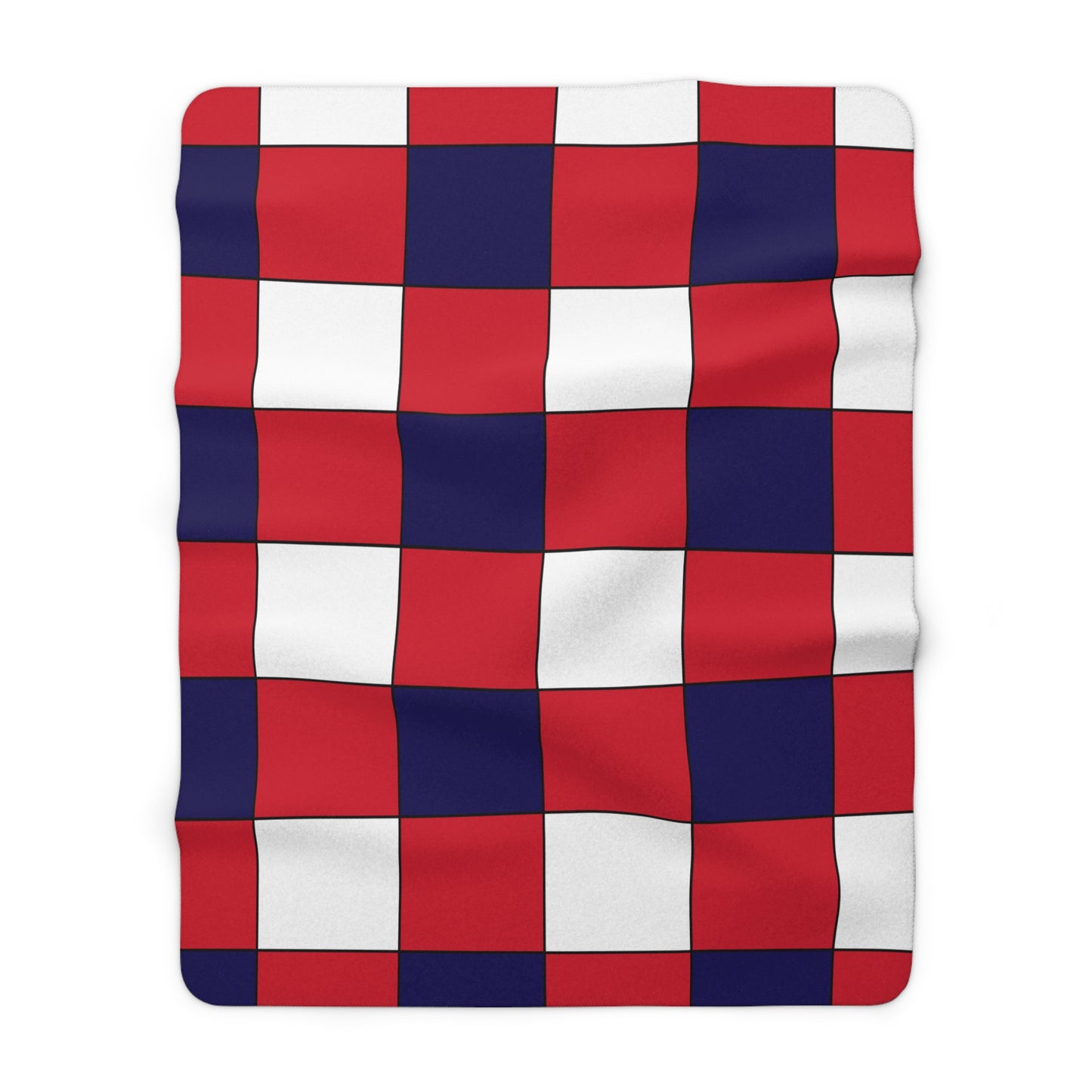 Bermuda Retro Check Blanket Throw