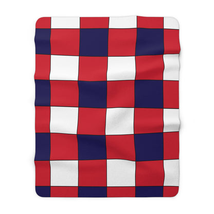 Bermuda Retro Check Blanket Throw