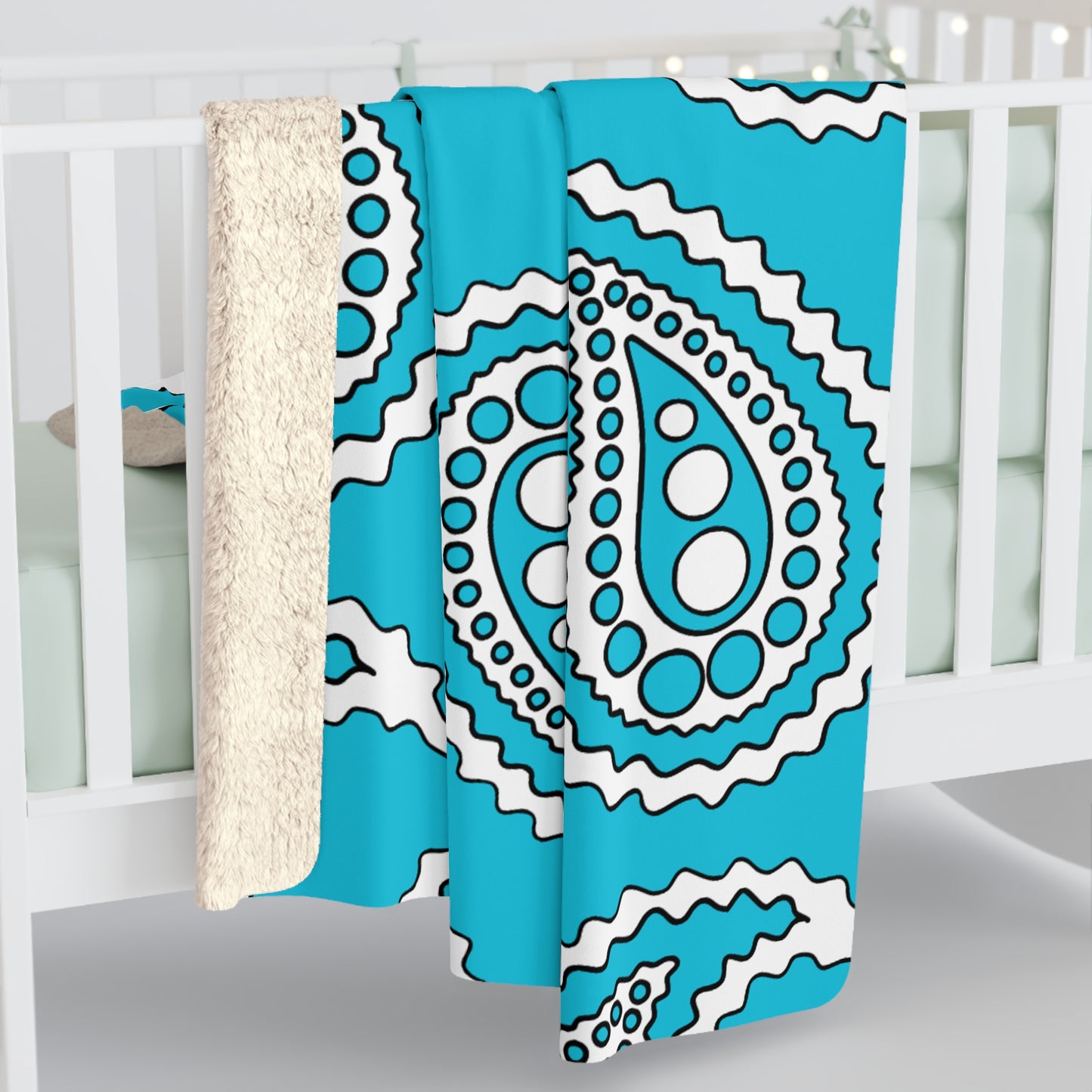 Honduras Retro Paisley Blanket Throw