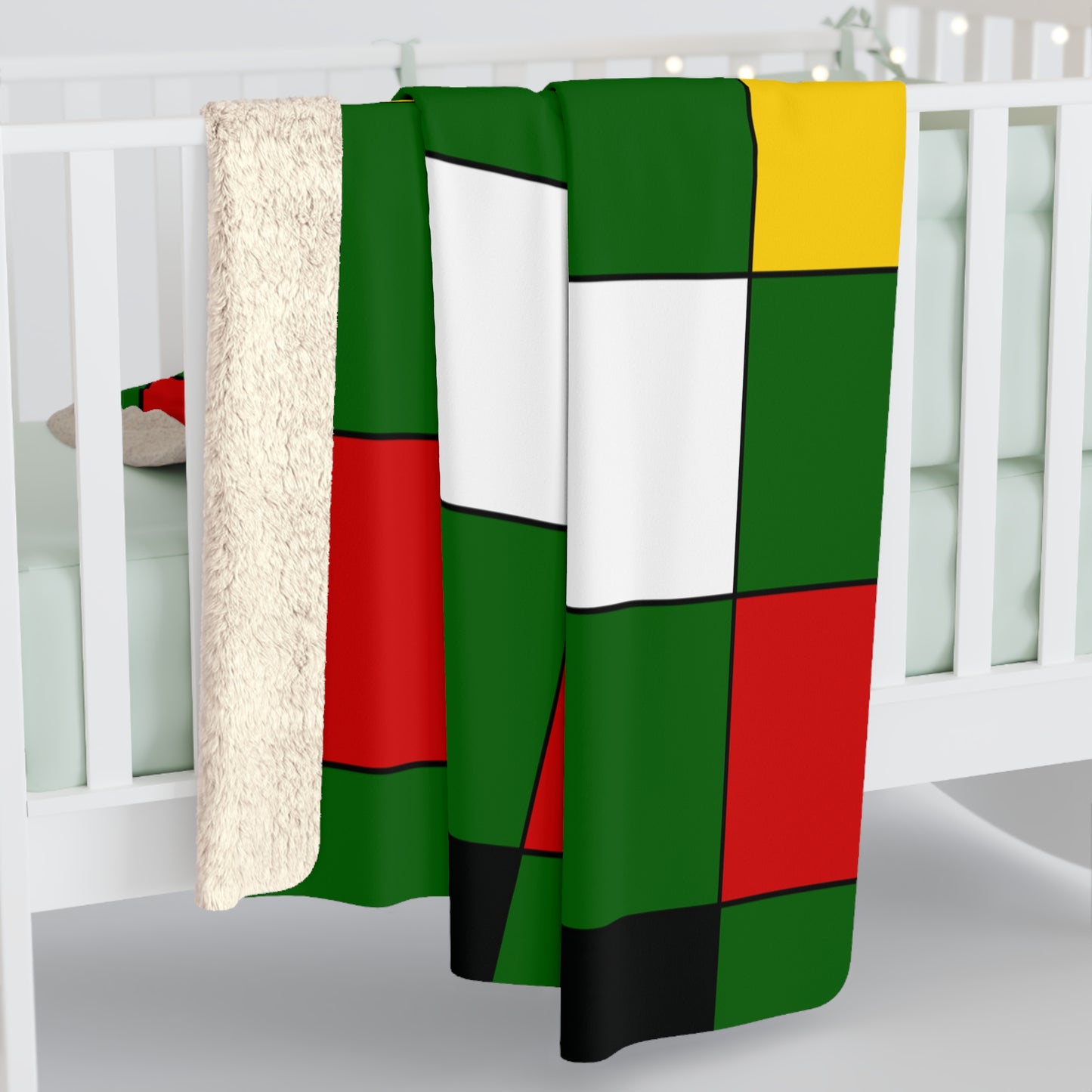 Zimbabwe Retro Check Blanket Throw