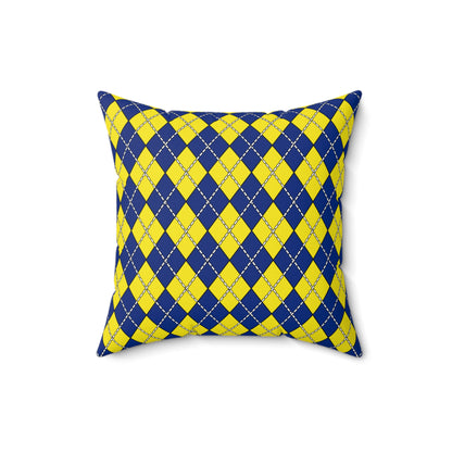 Curacao Retro Argyle Cushion Pillow