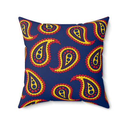 Chad Retro Paisley Cushion Pillow